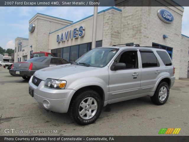 2007 Ford Escape Limited 4WD in Silver Metallic