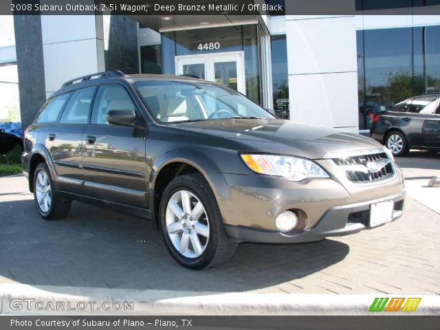 2008 Subaru Outback 2.5i Wagon in Deep Bronze Metallic