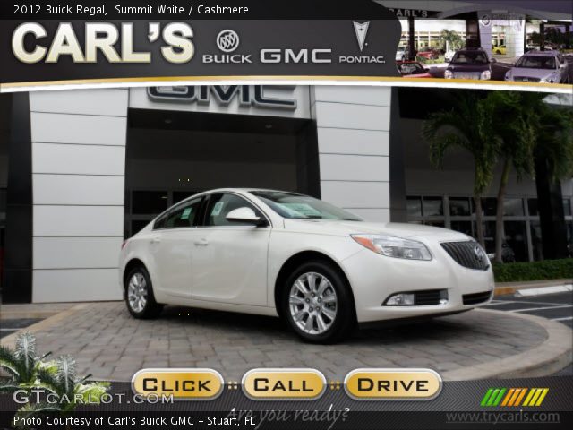 2012 Buick Regal  in Summit White