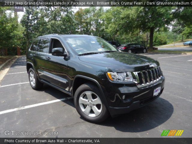 2013 Jeep Grand Cherokee Laredo X Package 4x4 in Brilliant Black Crystal Pearl