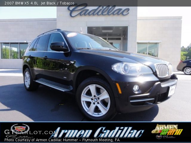 2007 BMW X5 4.8i in Jet Black