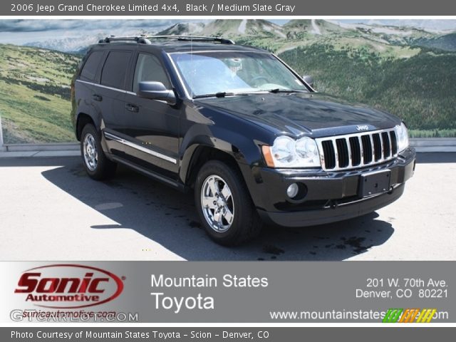 2006 Jeep Grand Cherokee Limited 4x4 in Black