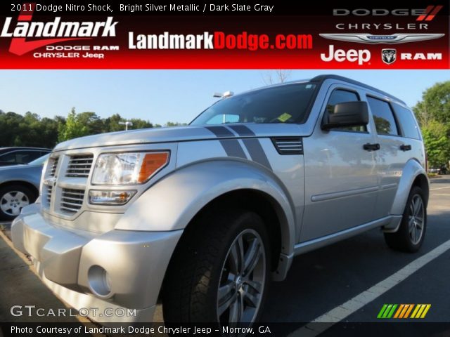 2011 Dodge Nitro Shock in Bright Silver Metallic