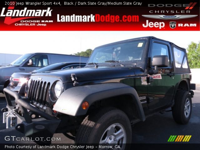 2010 Jeep Wrangler Sport 4x4 in Black