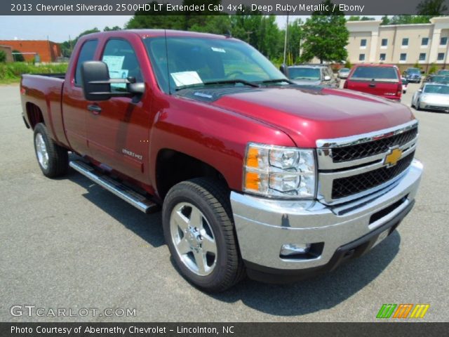 2013 Chevrolet Silverado 2500HD LT Extended Cab 4x4 in Deep Ruby Metallic