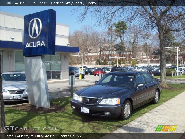 2003 Acura RL 3.5 Sedan in Carbon Gray Pearl