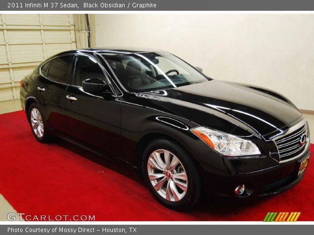 2011 Infiniti M 37 Sedan in Black Obsidian