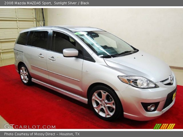 2008 Mazda MAZDA5 Sport in Sunlight Silver