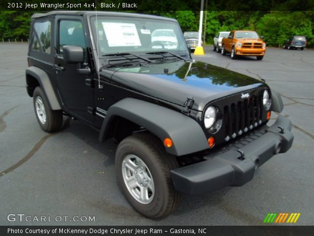 2012 Jeep Wrangler Sport 4x4 in Black