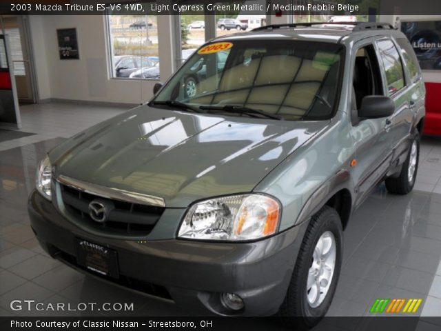 2003 Mazda Tribute ES-V6 4WD in Light Cypress Green Metallic