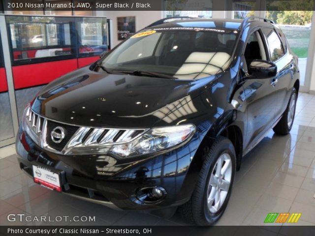2010 Nissan Murano SL AWD in Super Black
