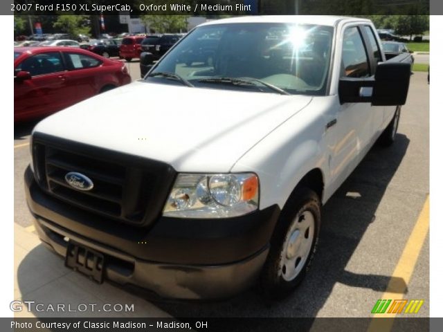 2007 Ford F150 XL SuperCab in Oxford White