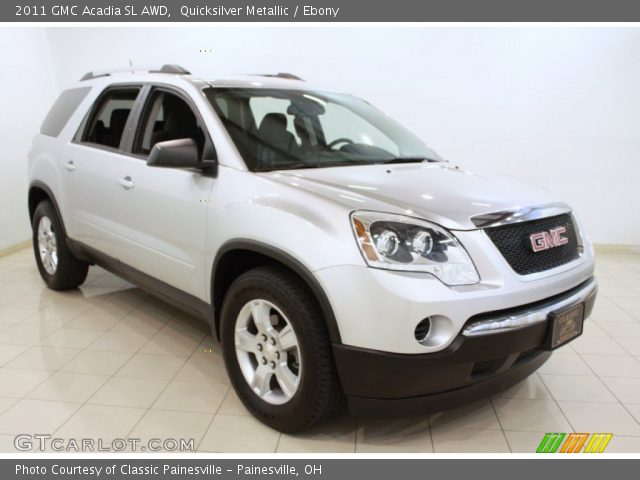 2011 GMC Acadia SL AWD in Quicksilver Metallic