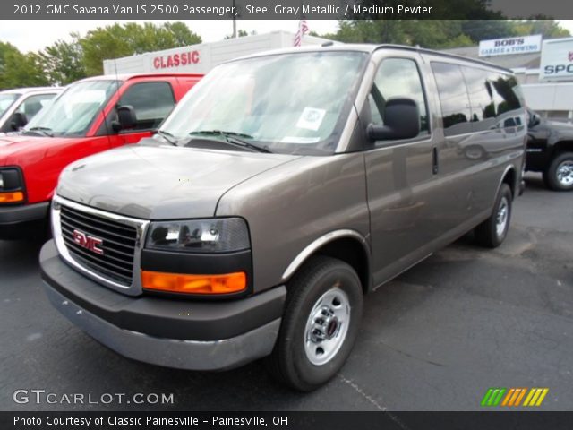 2012 GMC Savana Van LS 2500 Passenger in Steel Gray Metallic