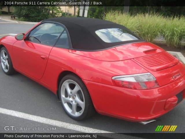 2004 Porsche 911 Carrera Cabriolet in Guards Red