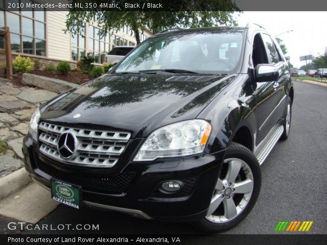 2010 Mercedes-Benz ML 350 4Matic in Black