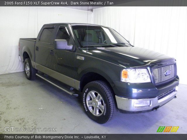 2005 Ford F150 XLT SuperCrew 4x4 in Dark Stone Metallic