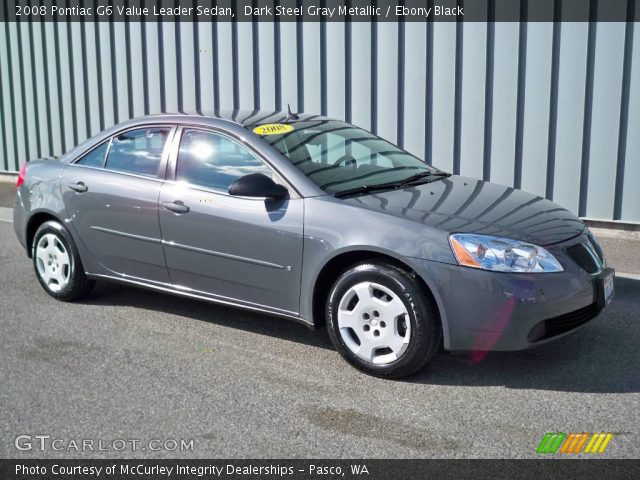 2008 Pontiac G6 Value Leader Sedan in Dark Steel Gray Metallic