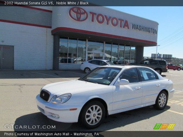 2002 Hyundai Sonata GLS V6 in Noble White