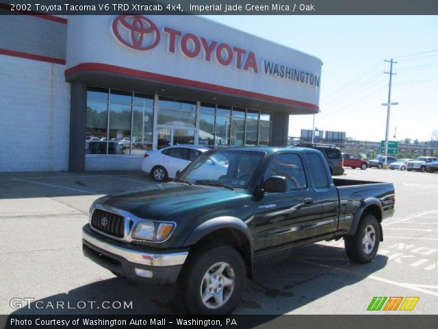 2002 Toyota Tacoma V6 TRD Xtracab 4x4 in Imperial Jade Green Mica