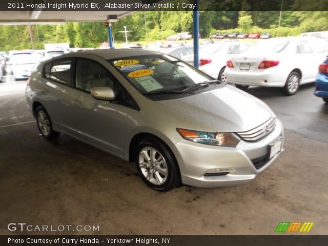 2011 Honda Insight Hybrid EX in Alabaster Silver Metallic