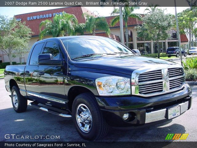 2007 Dodge Ram 2500 Laramie Quad Cab in Brilliant Black