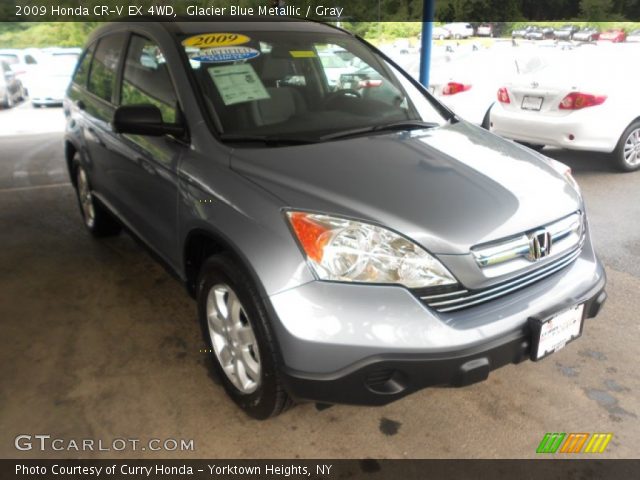 2009 Honda CR-V EX 4WD in Glacier Blue Metallic