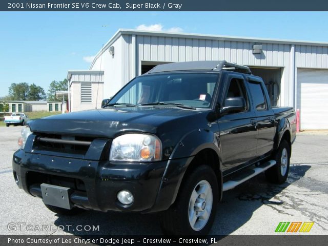 2001 Nissan Frontier SE V6 Crew Cab in Super Black