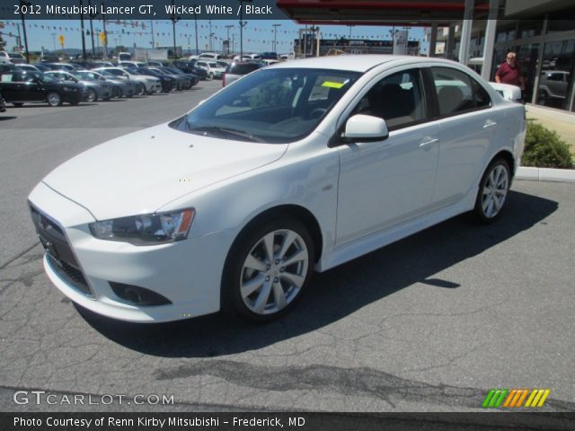 2012 Mitsubishi Lancer GT in Wicked White