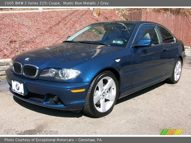 2005 BMW 3 Series 325i Coupe in Mystic Blue Metallic