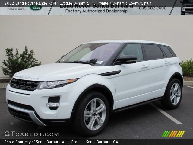 2012 Land Rover Range Rover Evoque Dynamic in Fuji White