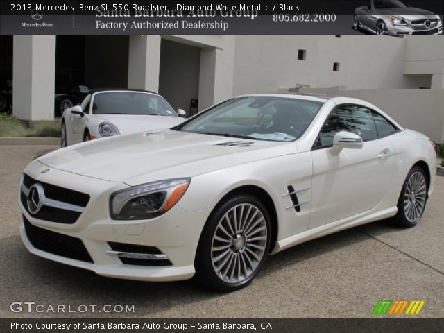 2013 Mercedes-Benz SL 550 Roadster in Diamond White Metallic