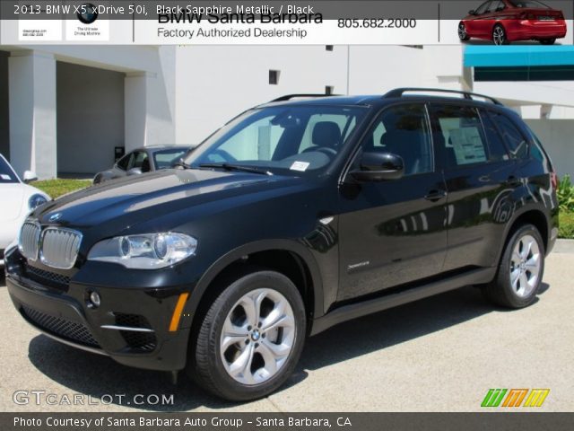 2013 BMW X5 xDrive 50i in Black Sapphire Metallic