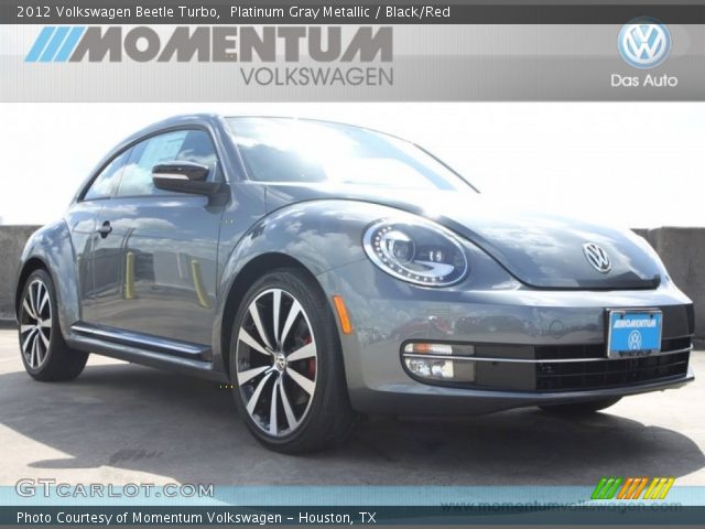 2012 Volkswagen Beetle Turbo in Platinum Gray Metallic