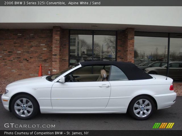 2006 BMW 3 Series 325i Convertible in Alpine White