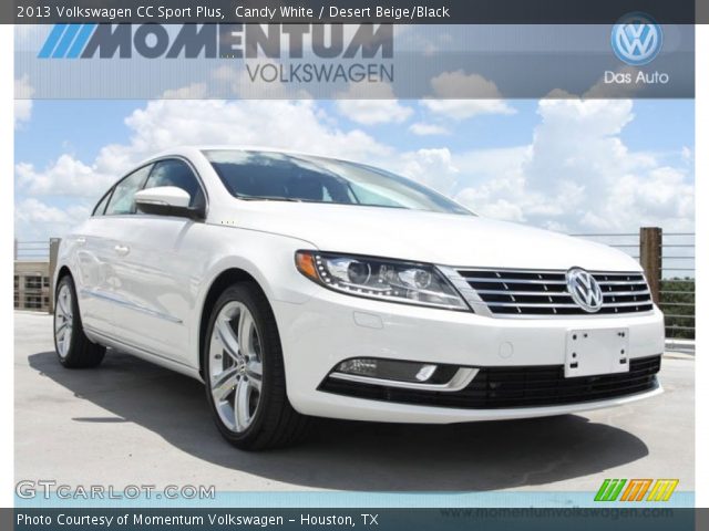 2013 Volkswagen CC Sport Plus in Candy White