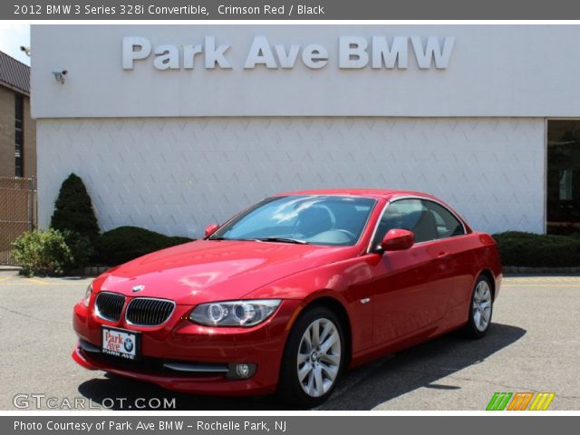 2012 BMW 3 Series 328i Convertible in Crimson Red