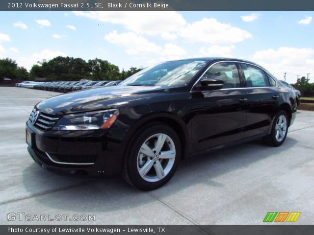 2012 Volkswagen Passat 2.5L SE in Black