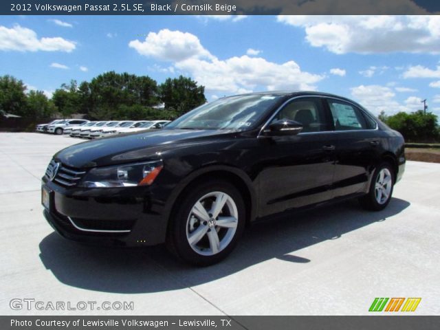 2012 Volkswagen Passat 2.5L SE in Black