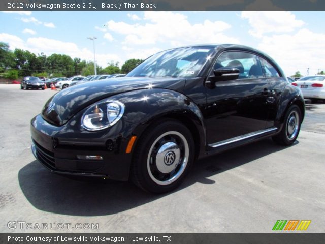 2012 Volkswagen Beetle 2.5L in Black