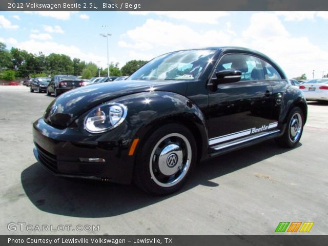 2012 Volkswagen Beetle 2.5L in Black