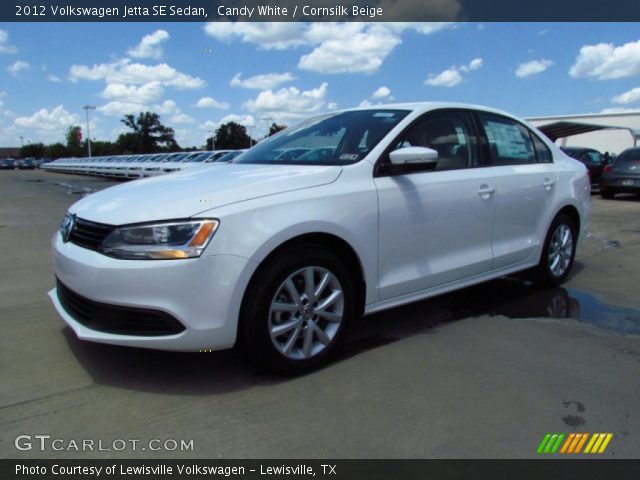 2012 Volkswagen Jetta SE Sedan in Candy White