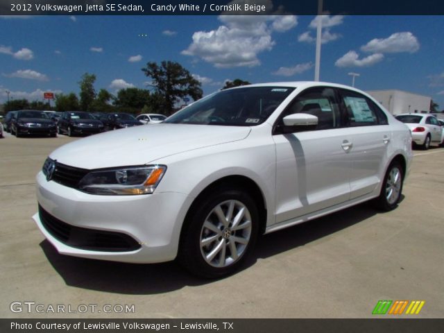 2012 Volkswagen Jetta SE Sedan in Candy White