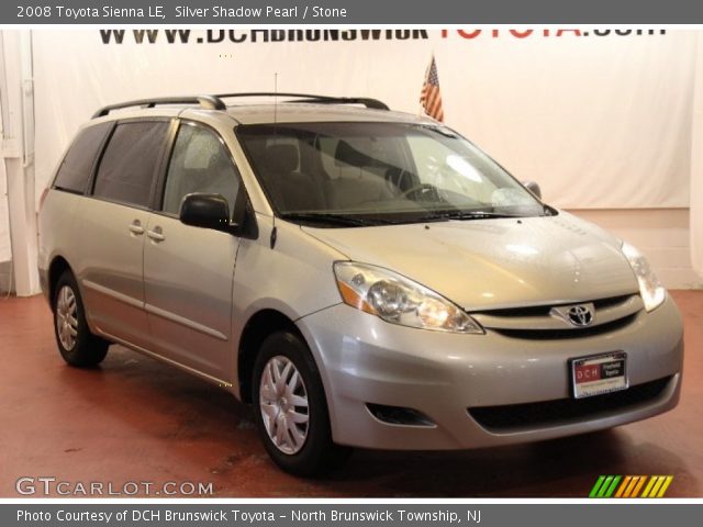 2008 Toyota Sienna LE in Silver Shadow Pearl