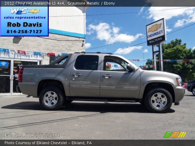 2012 Chevrolet Avalanche LS 4x4 in Graystone Metallic