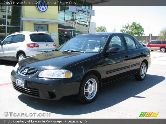 2003 Nissan Sentra GXE in Blackout