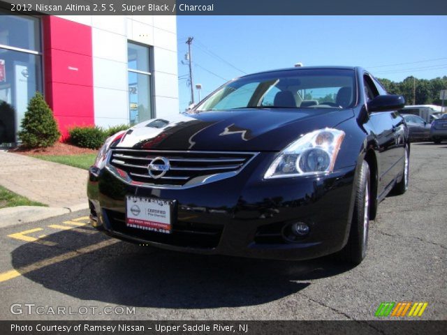 2012 Nissan Altima 2.5 S in Super Black