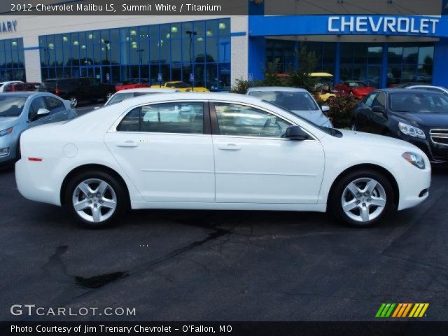 2012 Chevrolet Malibu LS in Summit White