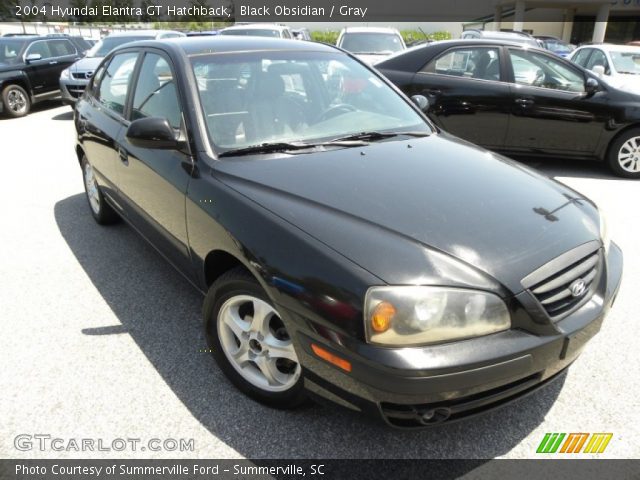 2004 Hyundai Elantra GT Hatchback in Black Obsidian