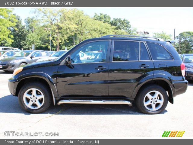 2002 Toyota RAV4 4WD in Black